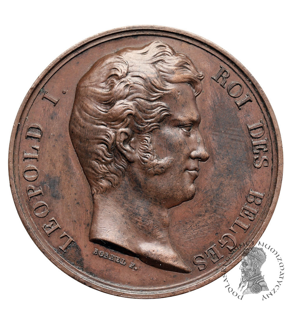 Belgium, Leopold I (1831-1865). Medal 1831, Leopold I elected King by the National Congress Belgium, Leopold I (1831-1865). Medal 1831, Leopold I elected King by the National Congress
