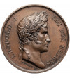 Belgia, Leopold I (1831-1865). Medal 1852 upamiętniający króla przekazującego flagi armii