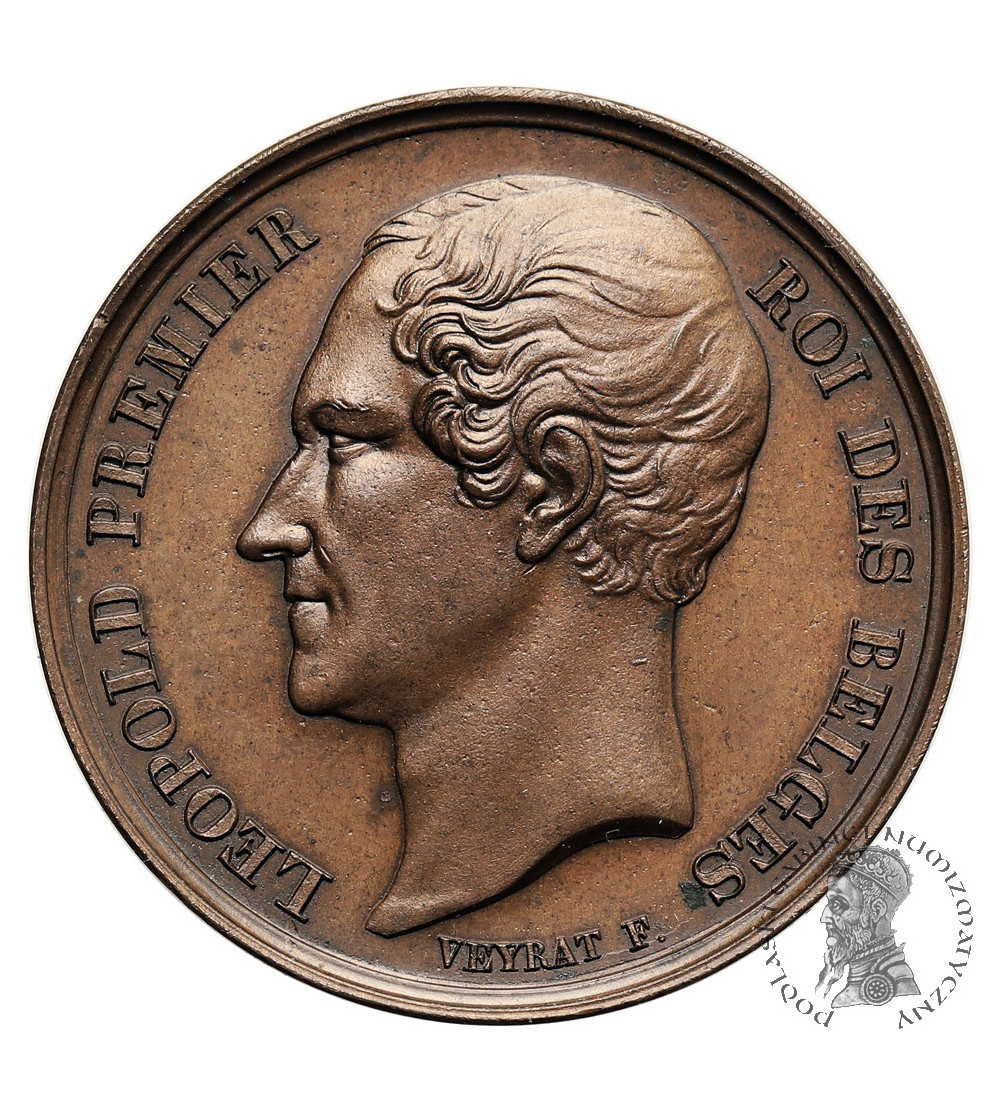 Belgium, Leopold I (1831-1865). Medal 1851 commemorating the 20th Anniversary of the Restoration of Independence Belgium, Leopold I (1831-1865). Medal 1851 commemorating the 20th Anniversary of the Restoration of Independence