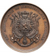 Belgia, Leopold I (1831-1865). Medal 1851 upamiętniający 20 Rocznicę Odzyskania Niepodległości