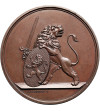 Belgium, Austrian Netherlands. Medal commemorating the First Meeting of the Provincial Council of South Brabant in 1816