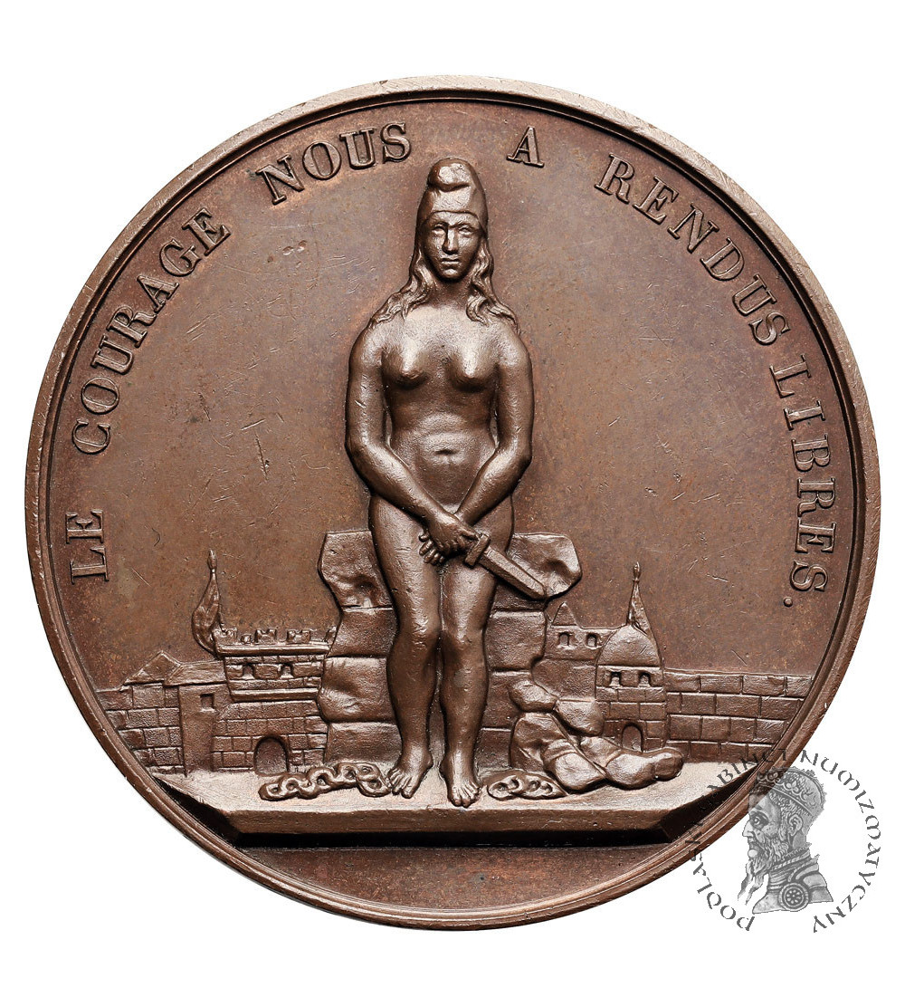 Belgia. Medal Niepodległościowy 1830 Belgia. Medal Niepodległościowy 1830