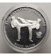 Korea Południowa. 5000 Won 1986, XXIV Igrzyska Olimpijskie w Seulu 1988, Taekwondo - Proof
