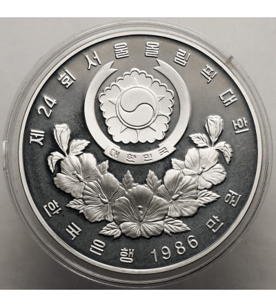Korea Południowa. 10000 Won 1986, XXIV Igrzyska Olimpijskie w Seulu 1988, Maratończyk - Proof
