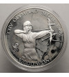 Korea Południowa. 10000 Won 1987, XXIV Igrzyska Olimpijskie w Seulu 1988, Łucznictwo - Proof