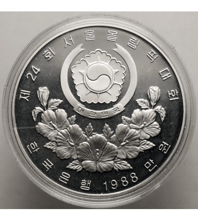 Korea Południowa. 10000 Won 1988, XXIV Igrzyska Olimpijskie w Seulu 1988, Gimnastyka - Proof