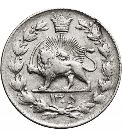 Iran, Reza Shah, AH 1344-1360 / 1925-1941. 2000 Dinarów (2 Kran / 2 Qiran), SH 1305 / 1926 AD