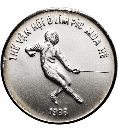 Wietnam, Republika Socjalistyczna. 100 Dong 1986, Letnie Igrzyska Olimpijskie 1988, Seul, Szermierka