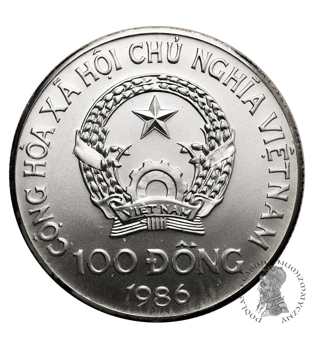 Wietnam, Republika Socjalistyczna. 100 Dong 1986, Letnie Igrzyska Olimpijskie 1988, Seul, Szermierka
