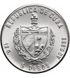Kuba. 5 Pesos 1986, Zimowe Igrzyska Olimpijskie 1988, Calgary, Łyżwiarstwo