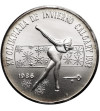 Kuba. 5 Pesos 1986, Zimowe Igrzyska Olimpijskie 1988, Calgary, Łyżwiarstwo
