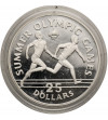 Jamajka. 25 dolarów 1988, XXIV Letnie Igrzyska Olimpijskie, Seul 1988 - Proof