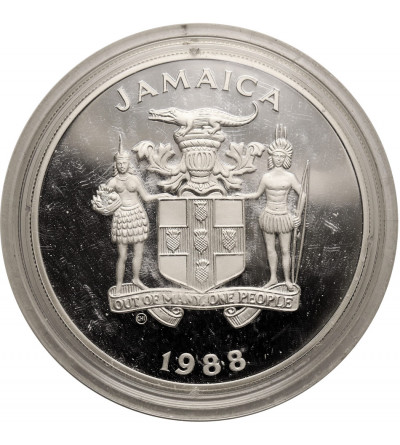 Jamajka. 25 dolarów 1988, XXIV Letnie Igrzyska Olimpijskie, Seul 1988 - Proof