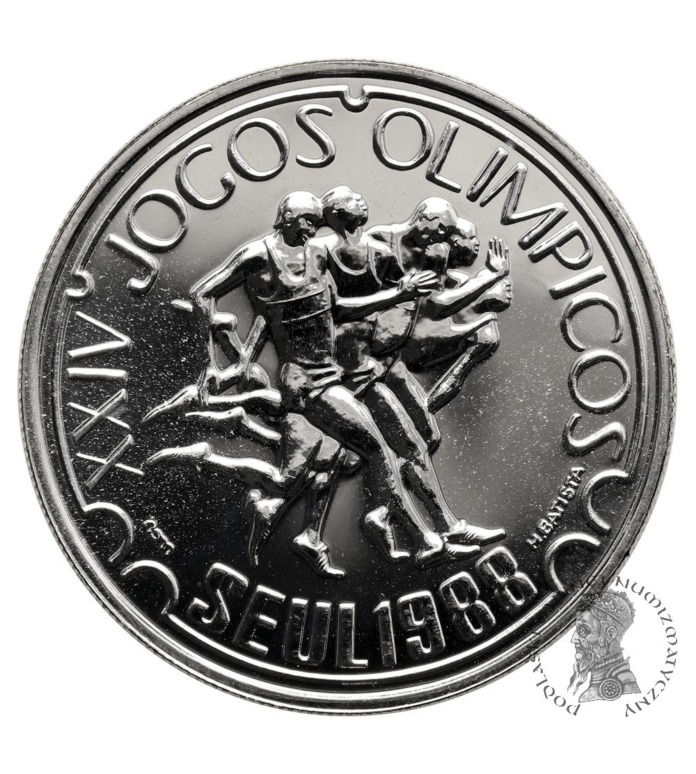 Portugalia. 250 Escudos 1988, XXIV Letnie Igrzyska Olimpijskie, Seul 1988