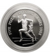 Botswana. 5 Pula 1988, XXIV Letnie Igrzyska Olimpijskie, Seul 1988 - Proof