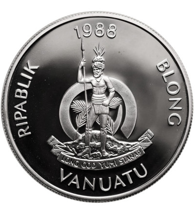 Vanuatu. 50 Vatu 1988, XXIV Letnie Igrzyska Olimpijskie, Seul 1988 - Proof