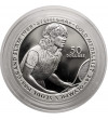 Niue, Elizabeth II (1952-2022). 50 Dollars 1989, Steffi Graf