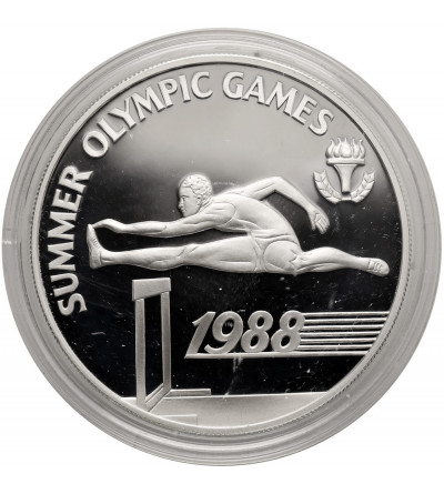 Barbados, Elżbieta II (1952-2022). 20 dolarów 1989, XXIV Letnie Igrzyska Olimpijskie, Seul 1988 - Proof