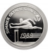 Barbados, Elizabeth II (1952-2022). 20 Dollars 1989, XXIV Summer Olympics, Seoul 1988 - Proof