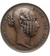 Belgia, Leopold I (1831-1865). Medal 1850, upamiętniający śmierć królowej Ludwiki Marii (Louise-Marie d'Orléans)