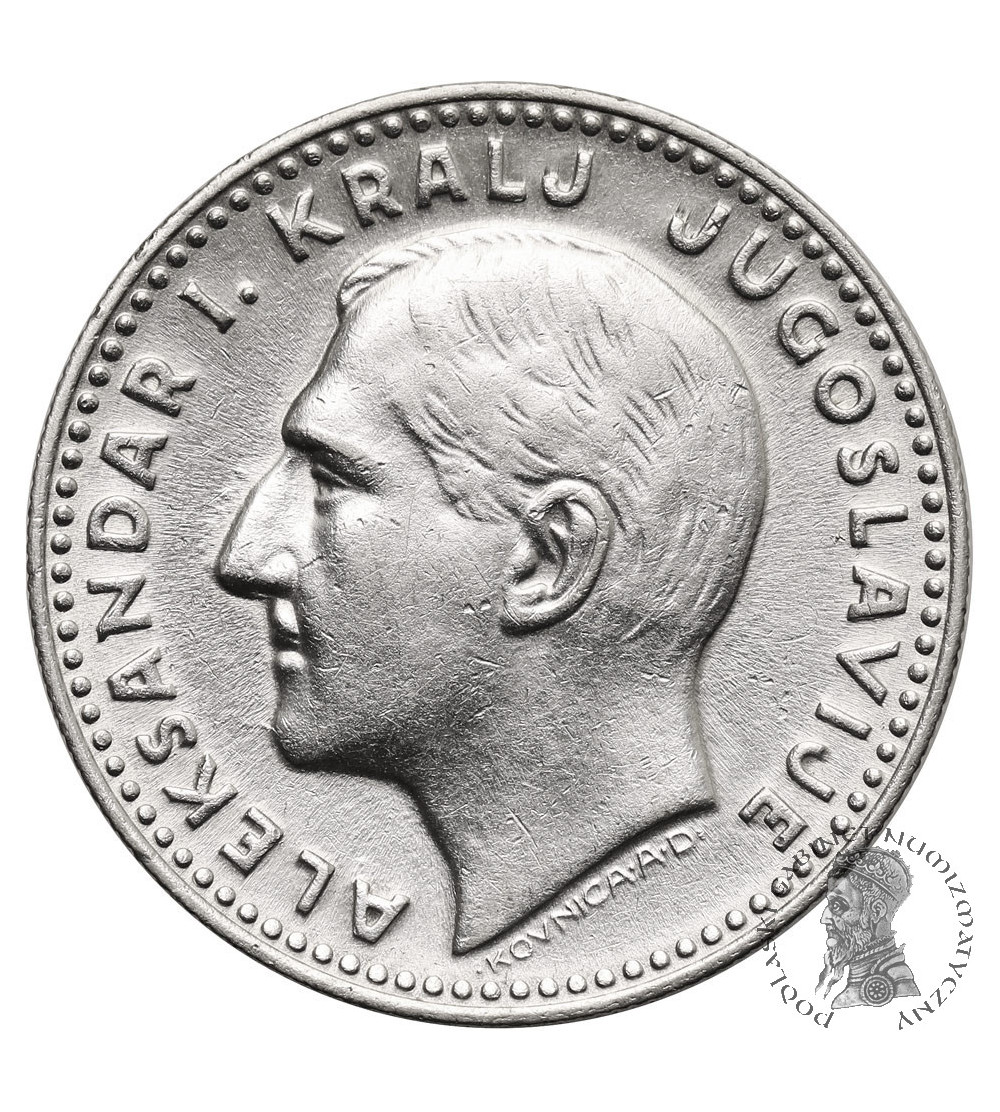Yugoslavia, Alexander I (1921-1934). 20 Dinara 1931