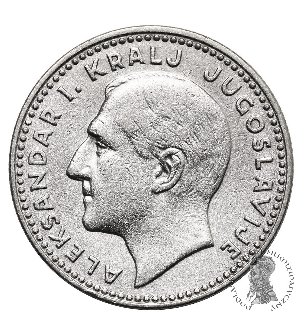 Yugoslavia, Alexander I (1921-1934). 10 Dinara 1931