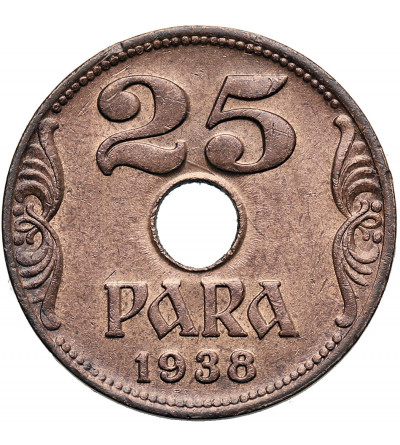 Jugosławia, Piotr II Karadziordziewić (1934-1945). 25 Para 1938