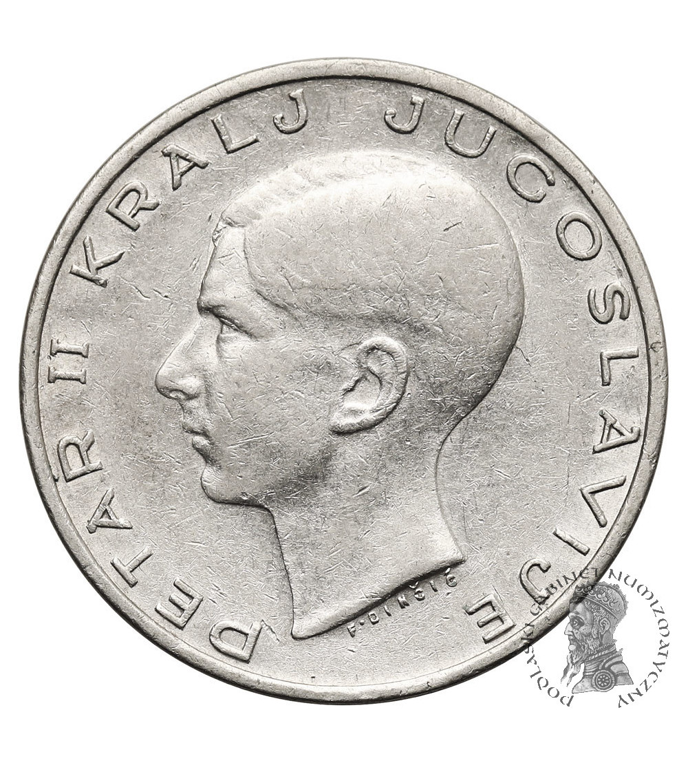 Jugosławia, Piotr II Karadziordziewić (1934-1945). 20 Dinarów 1938