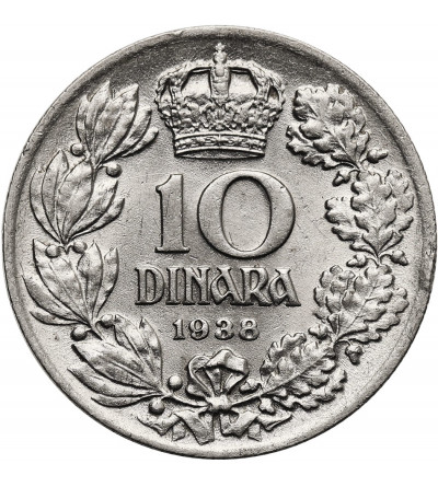 Jugosławia, Piotr II Karadziordziewić (1934-1945). 10 Dinarów 1938