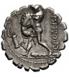 Rzym Republika. C. Poblicius Q.f. AR Denar, 80 r. p.n.e., mennica Rzym