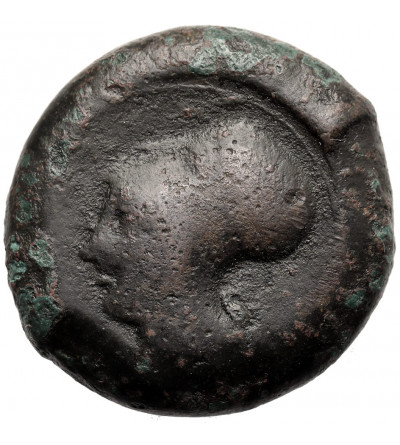 Sicily, Syracuse. Dionysios I, 405-367 BC. AE Drachm, ca. 395-367 BC