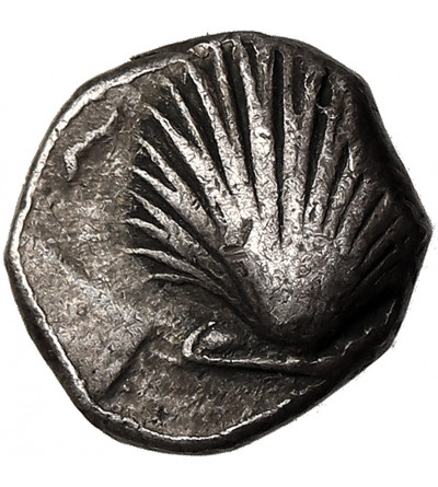 Antyczna Grecja, Italia. Kalabria. Tarent. AR Litra (Obol), ok. 325-280 p.n.e.