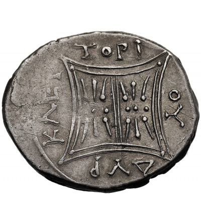 Illiria. Dyrrhachion. AR Drachma, ok. 229-100 p.n.e., Ariston i Kleitorios