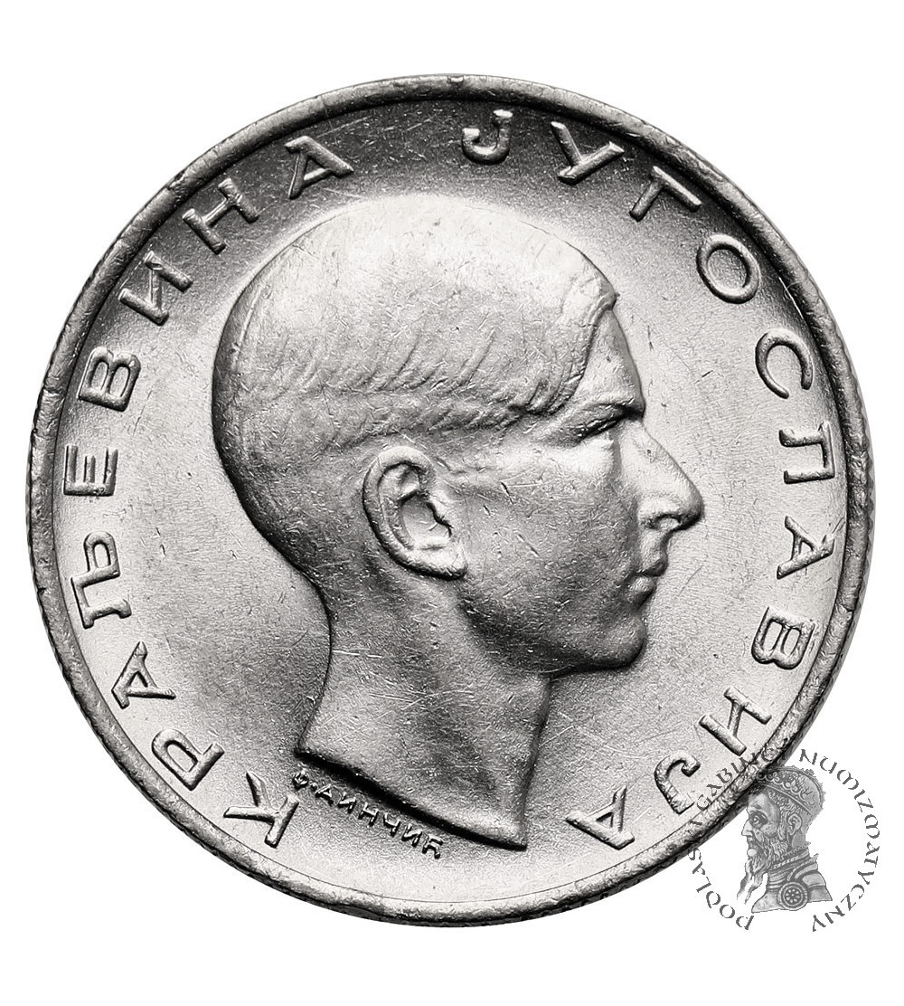 Yugoslavia, Petar II (1934-1945). 10 Dinara 1938