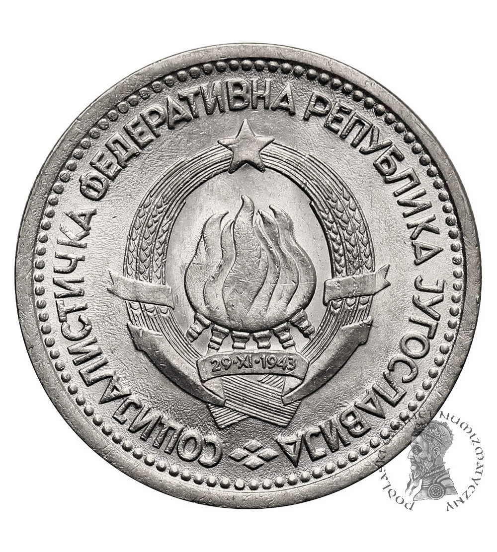 Yugoslavia, Socialist Federal Republic (1963-1992). 1 Dinar 1965