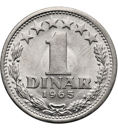 Yugoslavia, Socialist Federal Republic (1963-1992). 1 Dinar 1965
