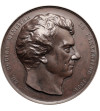 Belgium, Leopold I (1831-1865). Medal 1861 commemorating Minister of the Interior Ch. Rogier honored with the Iron Cross