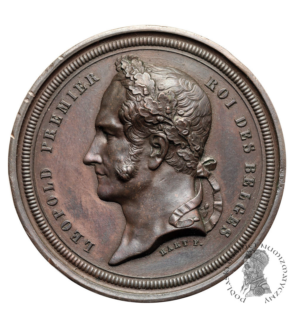 Belgium, Leopold I (1831-1865). Medal 1848 commemorating the LA GARDE CIVIQUE DU ROYAUME Belgium, Leopold I (1831-1865). Medal 1848 commemorating the LA GARDE CIVIQUE DU ROYAUME