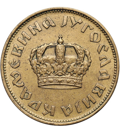 Yugoslavia, Petar II (1934-1945). 2 Dinara 1938 - small crown