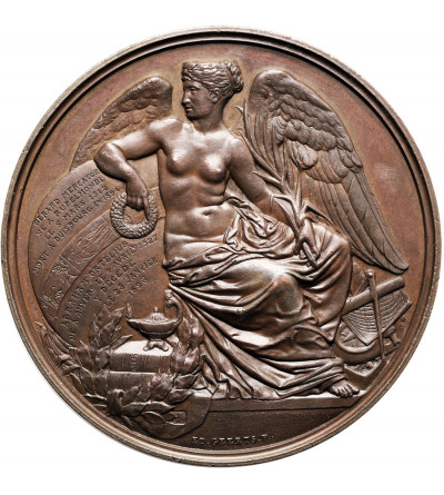 Belgia, Leopold II (1865-1909). Medal 1872 upamiętniający geografów i kartografów A. Orteliusa i G. Mercatora