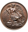 Belgia, Leopold II (1865-1909). Medal 1872 upamiętniający geografów i kartografów A. Orteliusa i G. Mercatora
