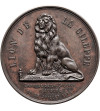 Belgia, Verviers, Leopold II (1865-1909). Medal 1887 upamiętniający Inaugurację Tamy Gileppe
