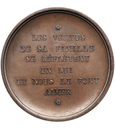 Belgia, Filip Koburg (1837-1905) . Medal ok. 1840