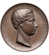 Belgium, Prince Philippe of Belgium, Count of Flanders (1837-1905) . Medal circa 1840