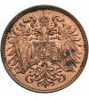 Austria (Cesarstwo Austro-Węgry), Franciszek Józef I (1848-1916). 2 halerze 1906
