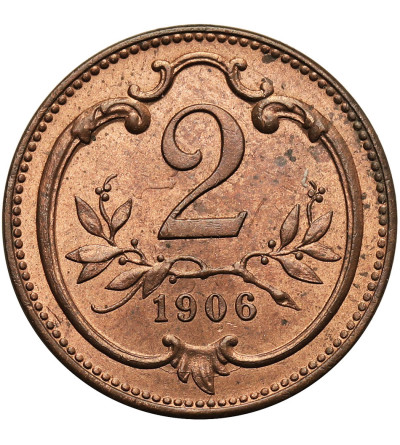 Austria (Austro-Hungarian Empire), Franz Joseph I (1848-1916). 2 Heller 1906