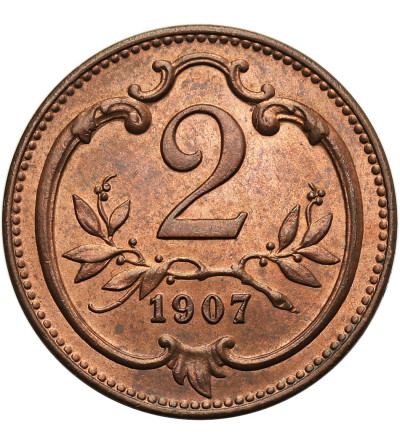 Austria (Austro-Hungarian Empire), Franz Joseph I (1848-1916). 2 Heller 1907
