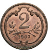 Austria (Austro-Hungarian Empire), Franz Joseph I (1848-1916). 2 Heller 1907