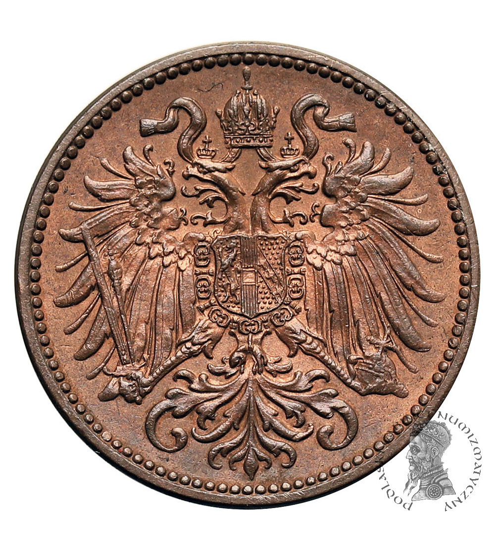 Austria (Austro-Hungarian Empire), Franz Joseph I (1848-1916). 2 Heller 1911 Austria (Austro-Hungarian Empire), Franz Joseph I (1848-1916). 2 Heller 1911
