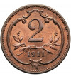 Austria (Austro-Hungarian Empire), Franz Joseph I (1848-1916). 2 Heller 1911